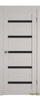 Дверь Atum Al 7 / Fleet Soft / Black Gloss SM / Владимирские двери