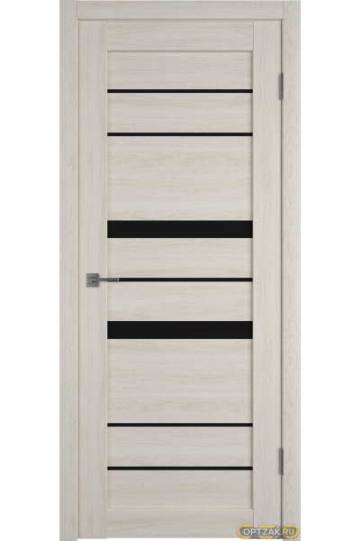 Дверь Atum Pro 30 / Scansom Oak / Black Gloss / Владимирские двери