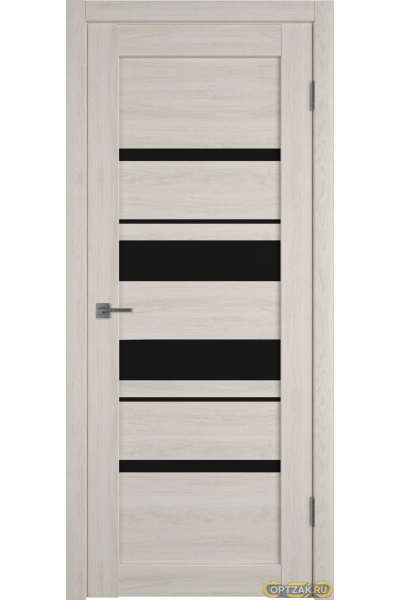 Дверь Atum Pro 29 / Scansom Oak / Black Gloss / Владимирские двери
