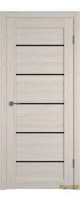 Дверь Atum Pro 27 / Scansom Oak / Black Gloss / Владимирские двери