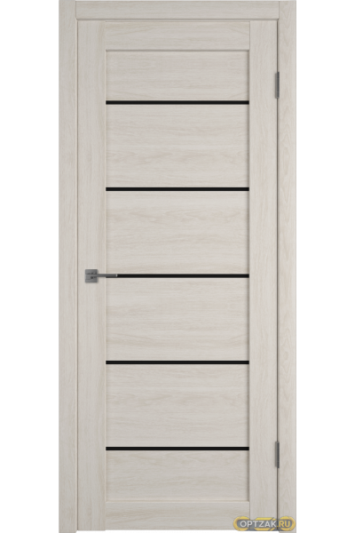 Дверь Atum Pro 27 / Scansom Oak / Black Gloss / Владимирские двери