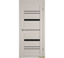 Дверь Atum Pro 25 / Scansom Oak / Black Gloss / Владимирские двери