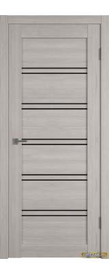 Дверь Atum Pro 28 / Stone Oak / Black Gloss / Владимирские двери