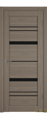 Дверь Atum Pro 25 / Brun Oak / Black Gloss / Владимирские двери