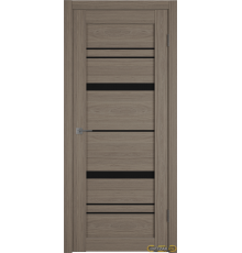 Дверь Atum Pro 25 / Brun Oak / Black Gloss / Владимирские двери