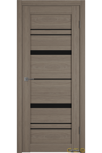 Дверь Atum Pro 25 / Brun Oak / Black Gloss / Владимирские двери