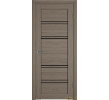 Дверь Atum Pro 28 / Brun Oak / Black Gloss / Владимирские двери