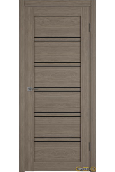 Дверь Atum Pro 28 / Brun Oak / Black Gloss / Владимирские двери
