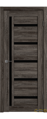 Дверь Atum 18 / Terra Vellum / Black Gloss / Владимирские двери
