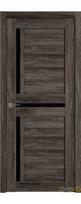 Дверь Atum 16 / Terra Vellum / Black Gloss / Владимирские двери