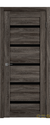Дверь Atum 7 / Terra Vellum / Black Gloss / Владимирские двери