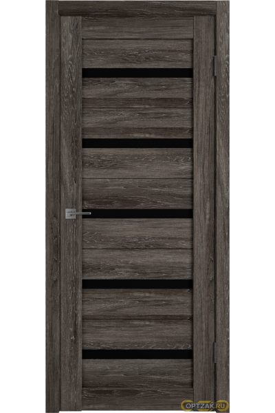 Дверь Atum 7 / Terra Vellum / Black Gloss / Владимирские двери