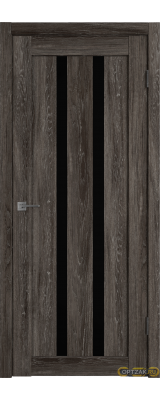 Дверь Atum 2 / Terra Vellum / Black Gloss / Владимирские двери