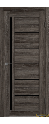 Дверь Atum 1 / Terra Vellum / Black Gloss / Владимирские двери