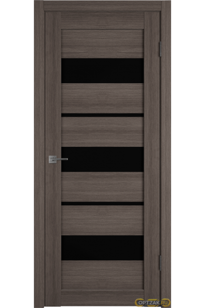 Дверь Atum 23 / Grey / Black Gloss / Владимирские двери