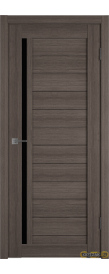 Дверь Atum 9 / Grey / Black Gloss / Владимирские двери