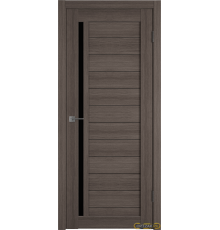 Дверь Atum 9 / Grey / Black Gloss / Владимирские двери