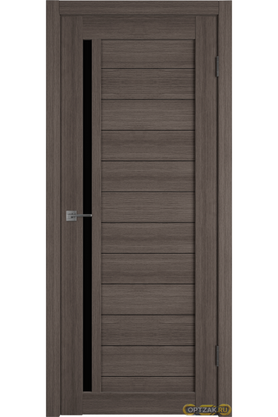 Дверь Atum 9 / Grey / Black Gloss / Владимирские двери