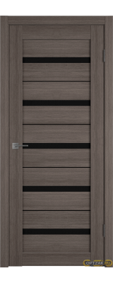Дверь Atum Al 7 / Grey / Black Gloss BM / Владимирские двери
