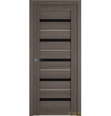 Дверь Atum Al 7 / Grey / Black Gloss SM / Владимирские двери