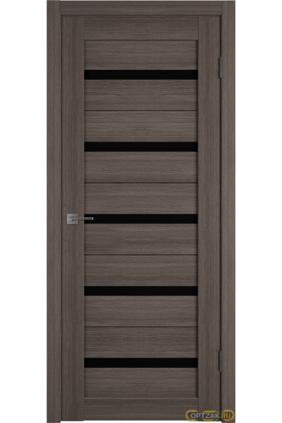 Дверь Atum 7 / Grey / Black Gloss / Владимирские двери