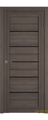 Дверь Atum 5 / Grey / Black Gloss / Владимирские двери