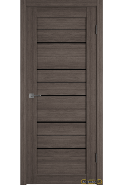 Дверь Atum 5 / Grey / Black Gloss / Владимирские двери