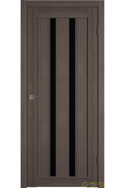 Дверь Atum 2 / Grey / Black Gloss / Владимирские двери
