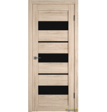 Дверь Atum 23 / Sand Vellum / Black Gloss / Владимирские двери