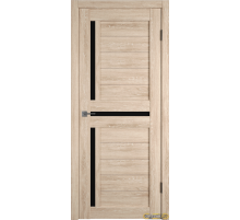 Дверь Atum 16 / Sand Vellum / Black Gloss / Владимирские двери