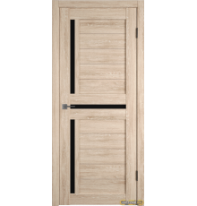 Дверь Atum 16 / Sand Vellum / Black Gloss / Владимирские двери