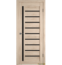 Дверь Atum 11 / Sand Vellum / Black Gloss / Владимирские двери