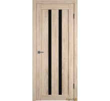 Дверь Atum 2 / Sand Vellum / Black Gloss / Владимирские двери