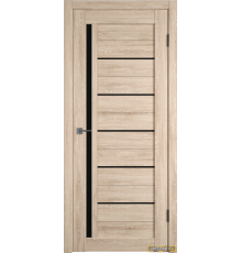 Дверь Atum 1 / Sand Vellum / Black Gloss / Владимирские двери