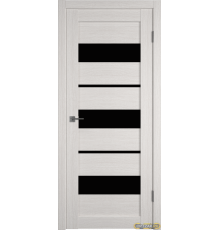 Дверь Atum 23 / Bianco / Black Gloss / Владимирские двери