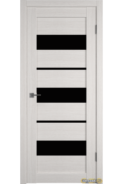 Дверь Atum 23 / Bianco / Black Gloss / Владимирские двери