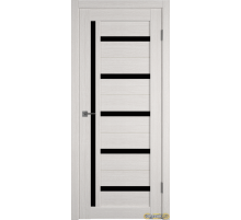Дверь Atum 18 / Bianco / Black Gloss / Владимирские двери