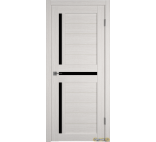 Дверь Atum 16 / Bianco / Black Gloss / Владимирские двери