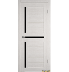 Дверь Atum 16 / Bianco / Black Gloss / Владимирские двери