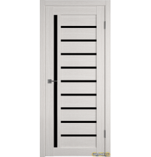 Дверь Atum 11 / Bianco / Black Gloss / Владимирские двери