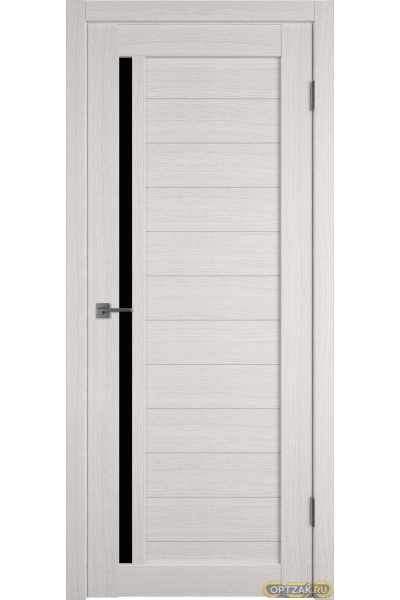 Дверь Atum 9 / Bianco / Black Gloss / Владимирские двери