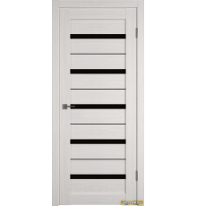 Дверь Atum Al 7 / Bianco / Black Gloss BM / Владимирские двери