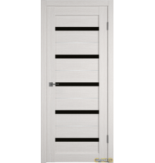 Дверь Atum Al 7 / Bianco / Black Gloss SM / Владимирские двери