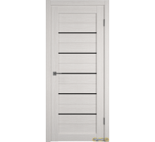 Дверь Atum 5 / Bianco / Black Gloss / Владимирские двери