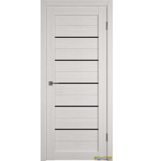 Дверь Atum 5 / Bianco / Black Gloss / Владимирские двери
