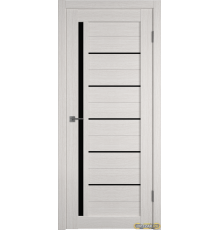 Дверь Atum 1 / Bianco / Black Gloss / Владимирские двери