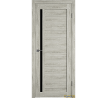 Дверь Atum 9 / Lin Vellum / Black Gloss / Владимирские двери