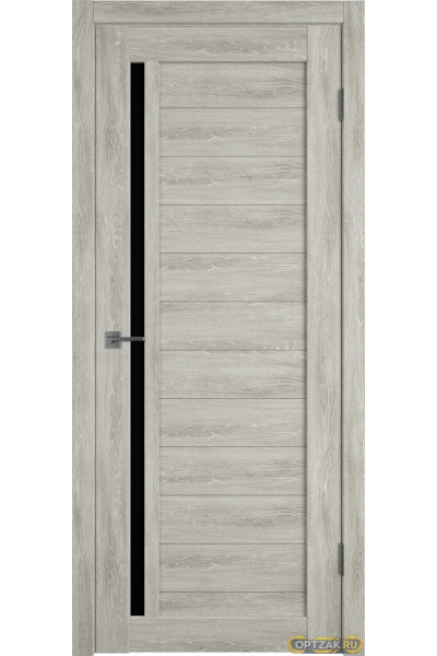 Дверь Atum 9 / Lin Vellum / Black Gloss / Владимирские двери