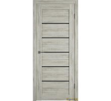 Дверь Atum 5 / Lin Vellum / Black Gloss / Владимирские двери