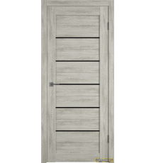 Дверь Atum 5 / Lin Vellum / Black Gloss / Владимирские двери